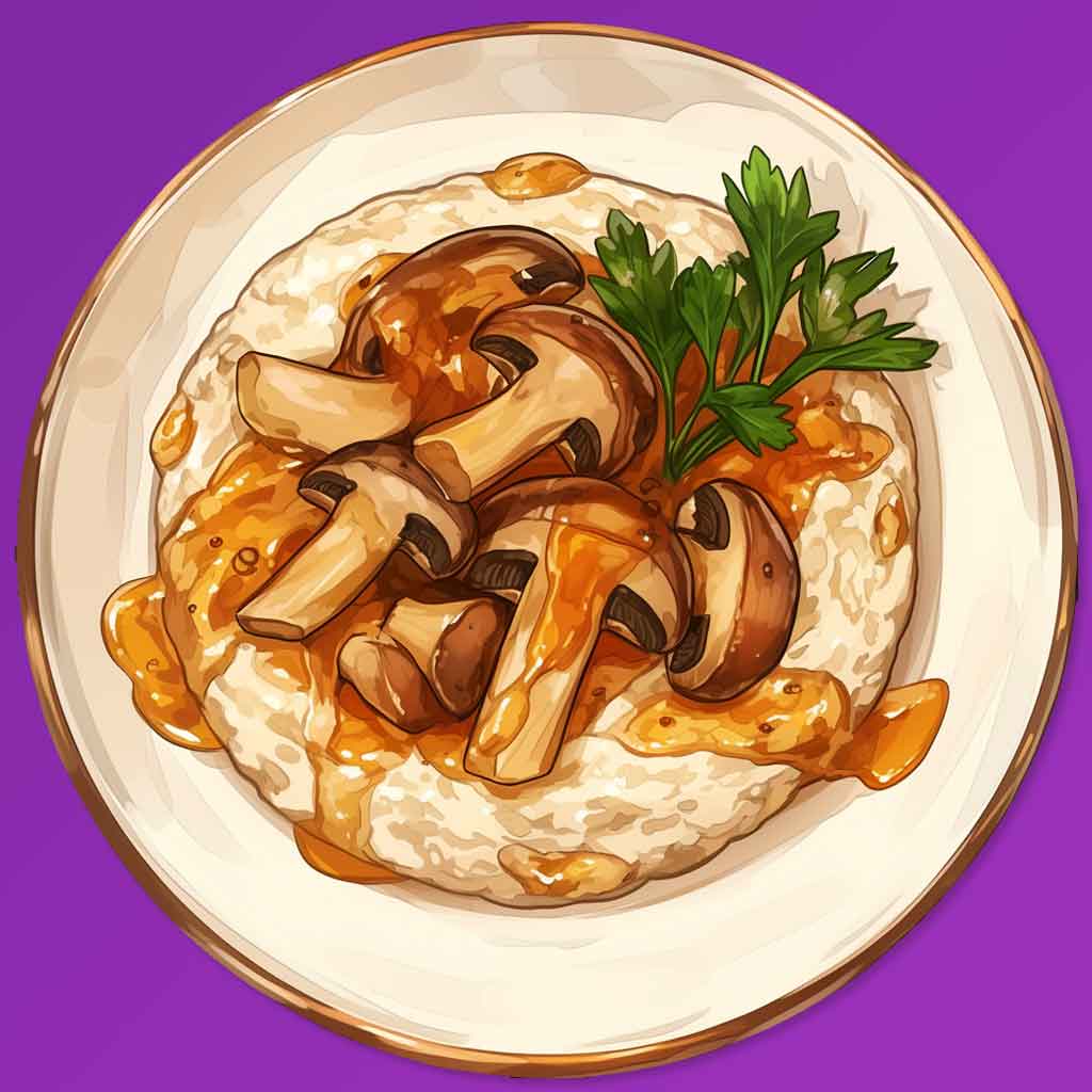 Mushroom Risotto Icon