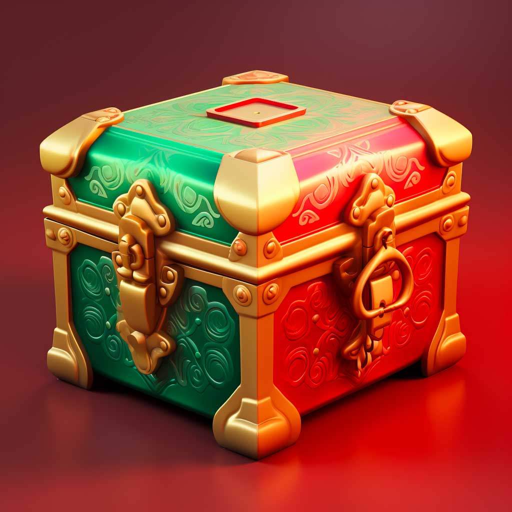 Ornate Holiday Lockbox Icon