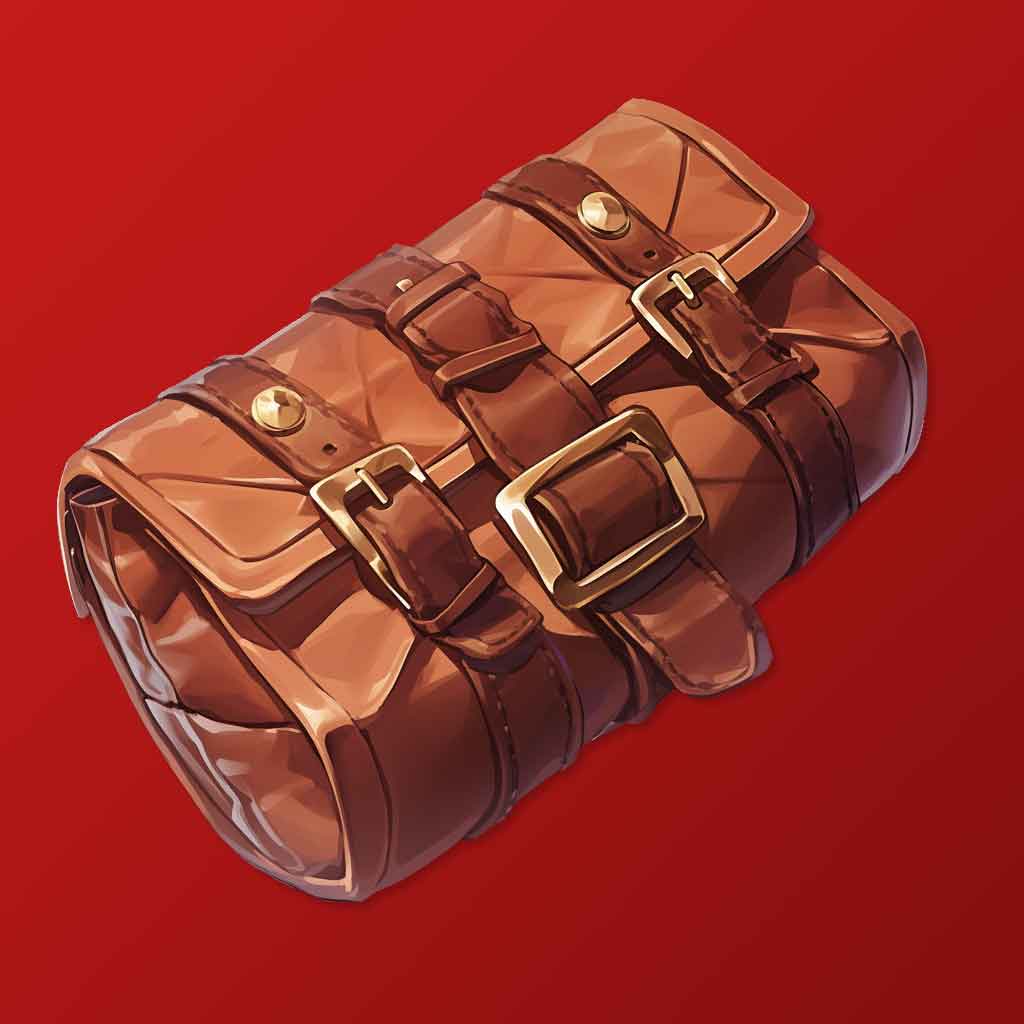 Amber Pouch Icon