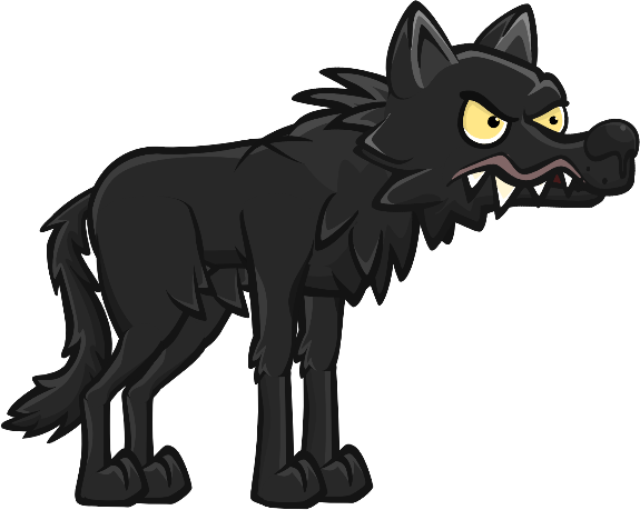 Wolfy: Wolfy is a shadowy, wolf-like creature with dark fur that blends into the shadows. Its form is sleek and agile, embodying the grace and power of a wolf. Wolfy has sharp, glowing eyes that add to its stealthy appearance. Its stance is alert and ready for action, and its overall presence exudes loyalty and strength, reflective of its bond to the wolf pack.