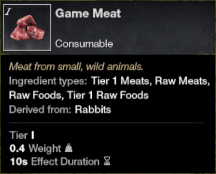 Game Meat