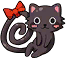 Black Cat Brooch