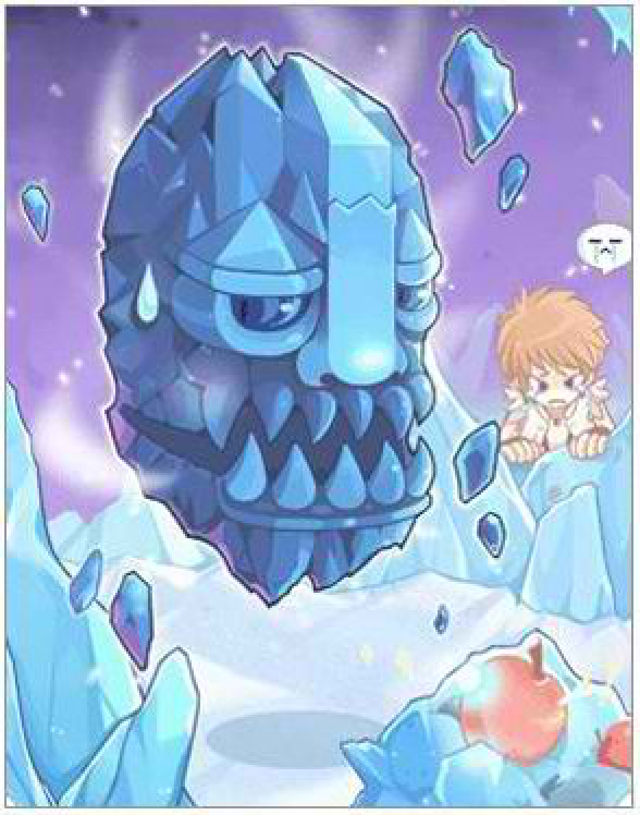 Ice Statue Card